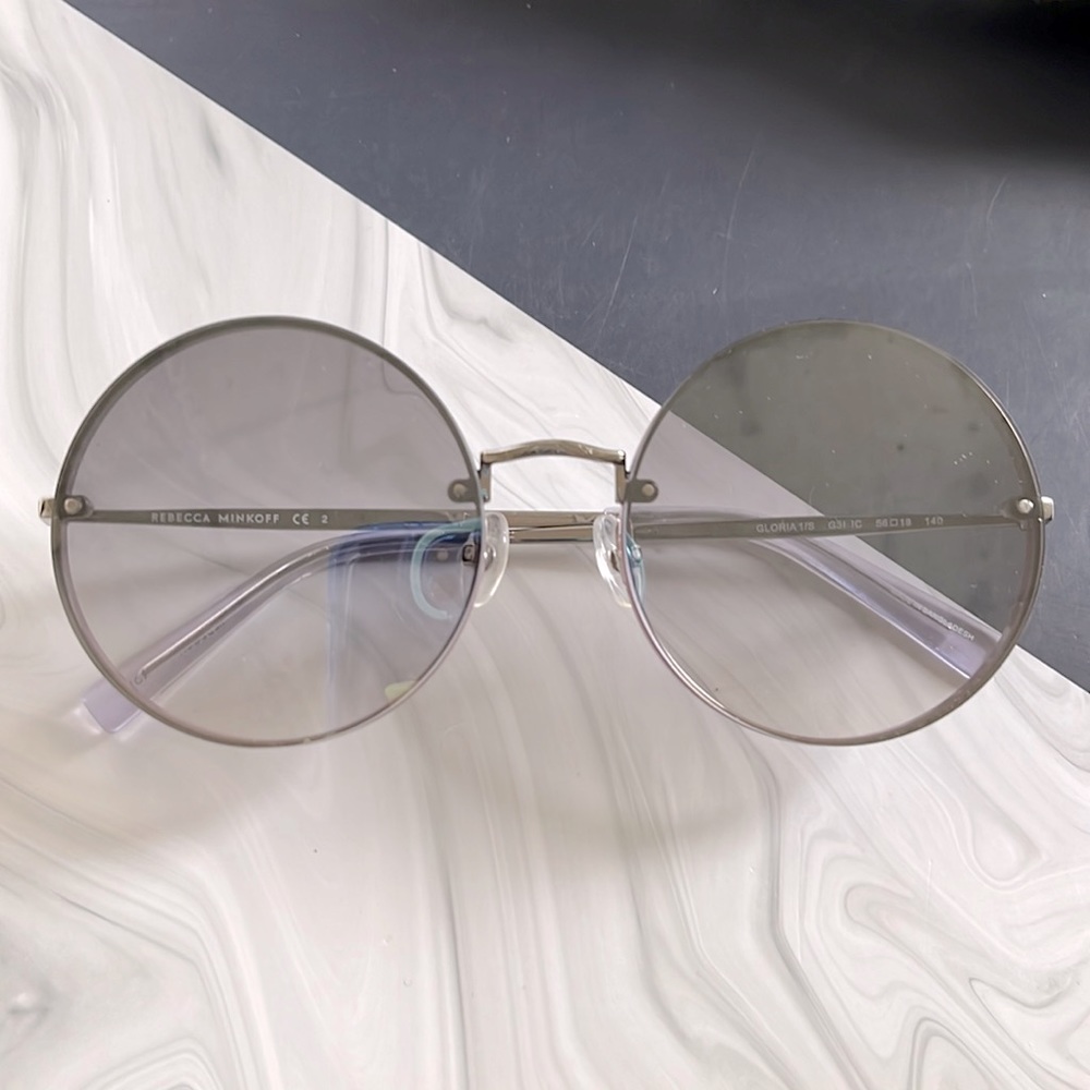 Rebecca Minkoff Gloria Sunglasses in Dark Mauve